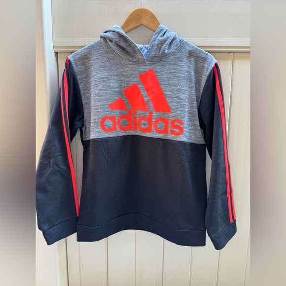 Adidas Boys Sweatshirt Hoodie. - Picture 3 of 4